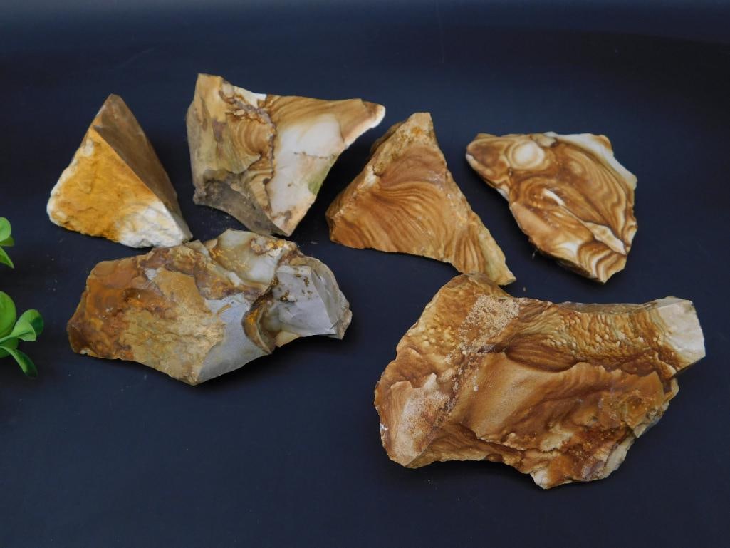 JASPER ROCK STONE LAPIDARY SPECIMEN - 2