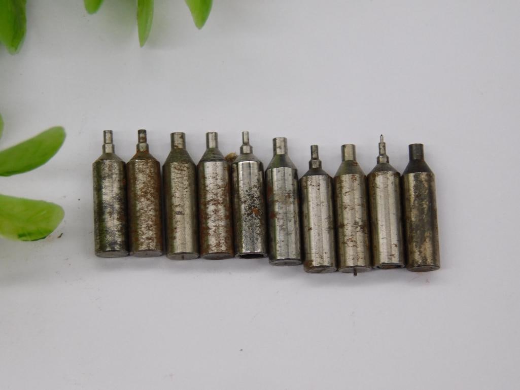 WATCHMAKERS JEWELING PUNCHES VINTAGE ANTIQUE HOROLOGY TOOLS: WATCHMAKERS JEWELING PUNCHES VINTAGE ANTIQUE HOROLOGY TOOLS