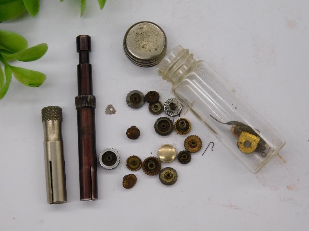 SPECIALIZED WATCHMAKER WATCHMAKING TOOLS HOROLOGY VINTAGE ANTIQUE: SPECIALIZED WATCHMAKER WATCHMAKING TOOLS HOROLOGY VINTAGE ANTIQUE