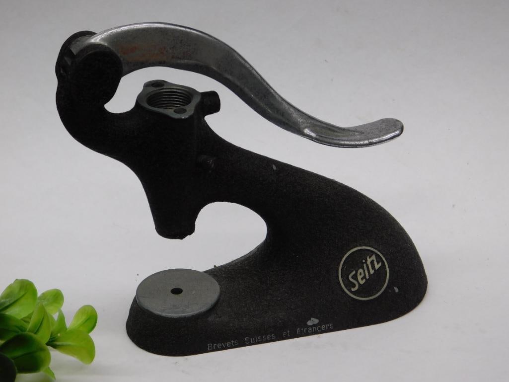 Vintage Seitz Lever-Style Staking Tool with Swiss Patents Watchmaker Watchmaking Tools (1 of 4)