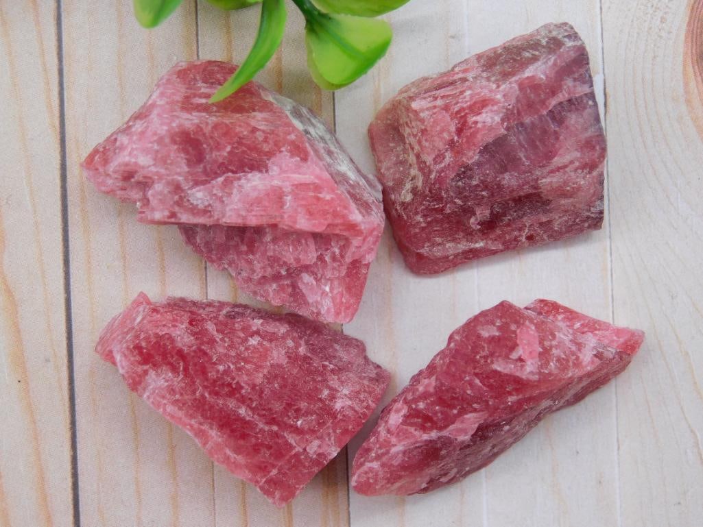GEM RHODONITE NATURAL PINK MINERAL CRYSTAL COLLECTOR SPECIMEN