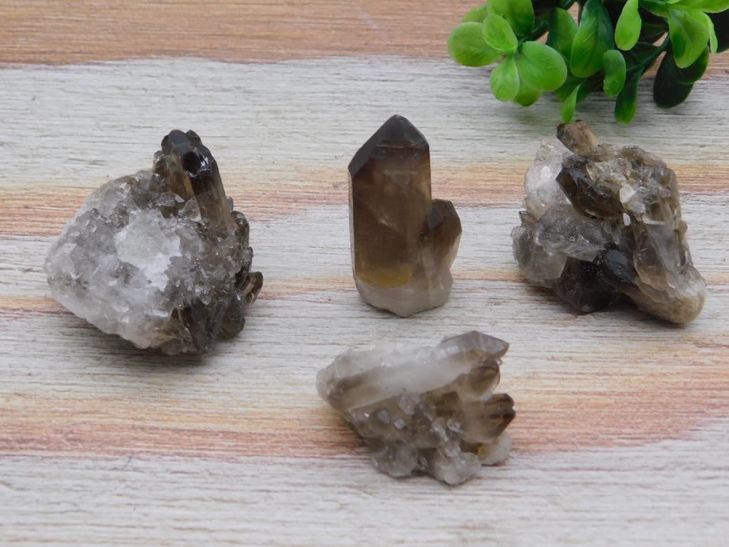 SMOKY QUARTZ NATURAL CRYSTAL METAPHYSICAL DISPLAY SPECIMEN
