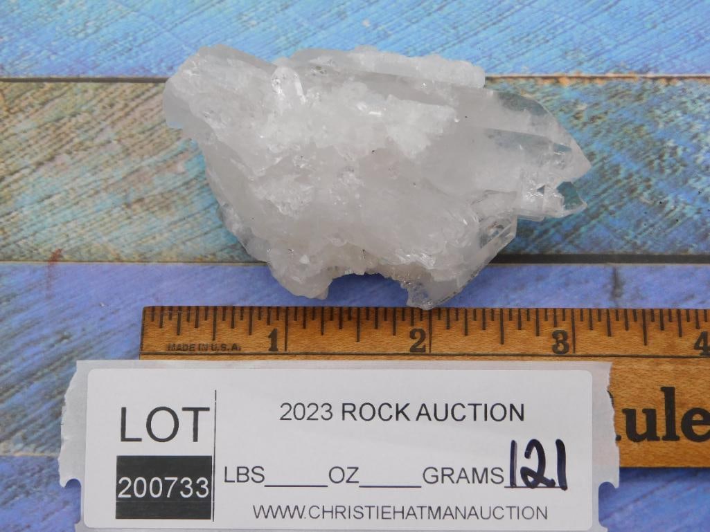 QUARTZ NATURAL CRYSTAL CLUSTER COLLECTOR MINERAL SPECIMEN