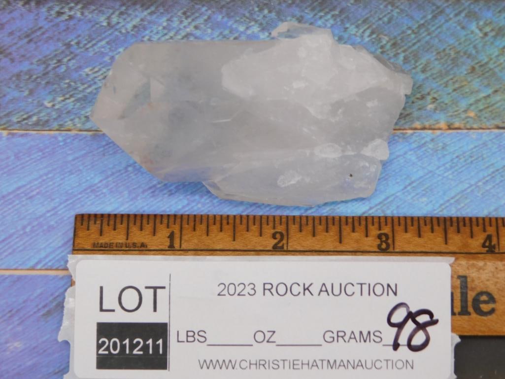 QUARTZ NATURAL CRYSTAL GEMSTONE JEWELRY MAKING SPECIMEN