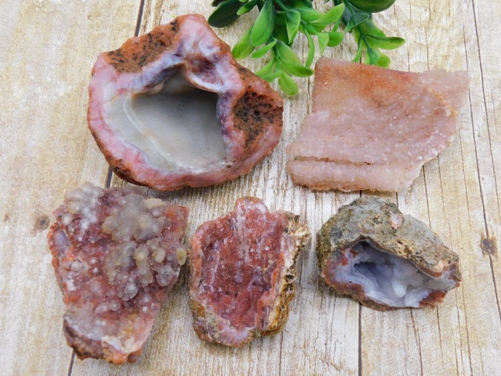 CAVE GEODE NATURAL CRYSTAL MINERAL DISPLAY COLLECTOR SPECIMEN (1 of 3)