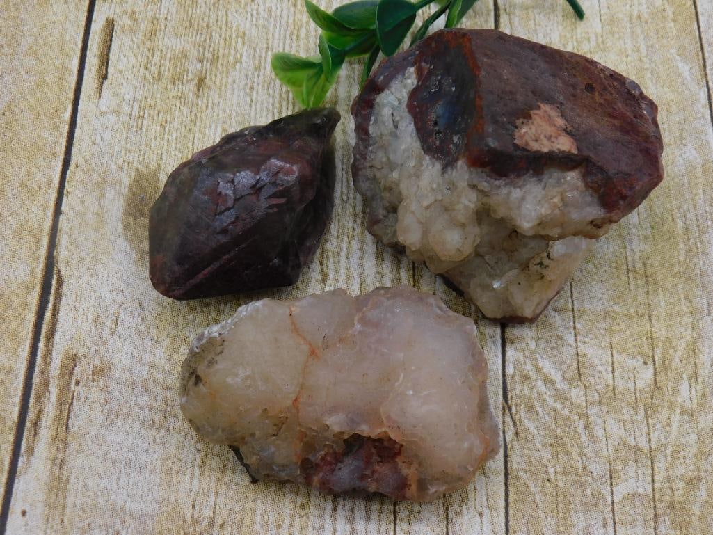 MIXED ROUGH LOT NATURAL CABBING ROUGH LAPIDARY HOBBYIST SPECIMEN