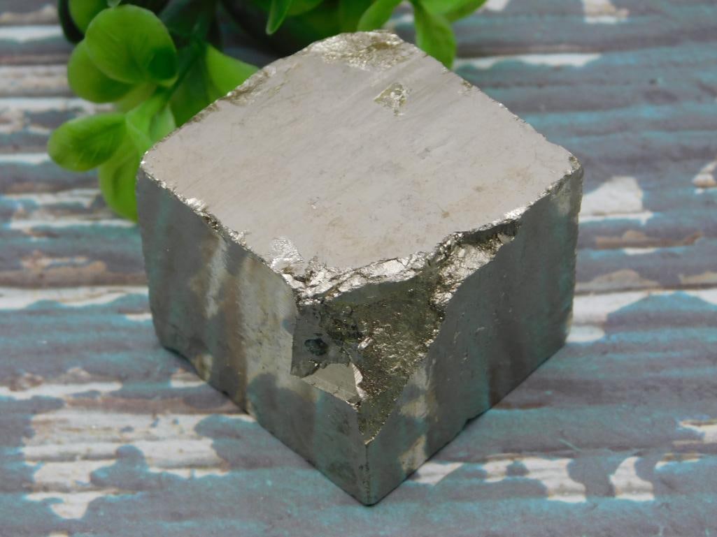 ILLUSTRIOUS SPANISH PYRITE CUBE ROCK STONE LAPIDARY SPECIMEN CUBIC CRYSTAL FORMATION FOR MINERAL: Here is an illustrious Spanish pyrite cube, known for its naturally formed cubic crystal structure. Perfect for a mineral cabinet, office desk display, or gift for a rock and mineral lover. Please