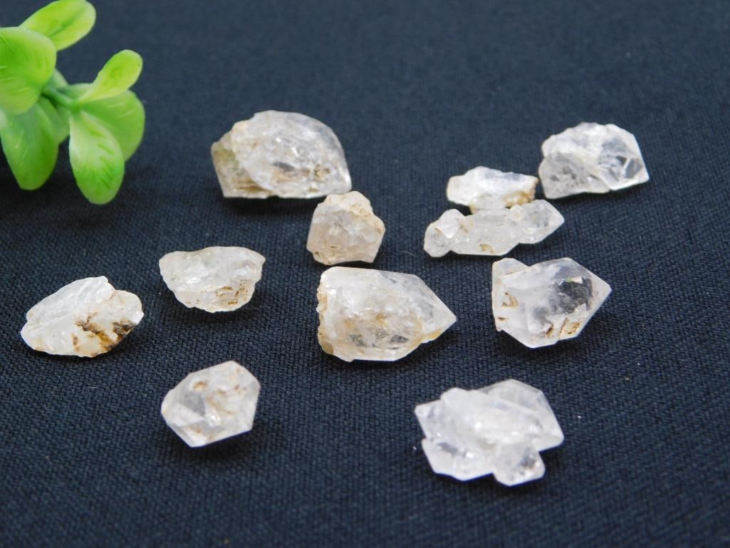 HERKIMER DIAMOND ROCK STONE LAPIDARY SPECIMEN - NATURAL HERKIMER DIAMOND QUARTZ CRYSTAL SPECIMEN