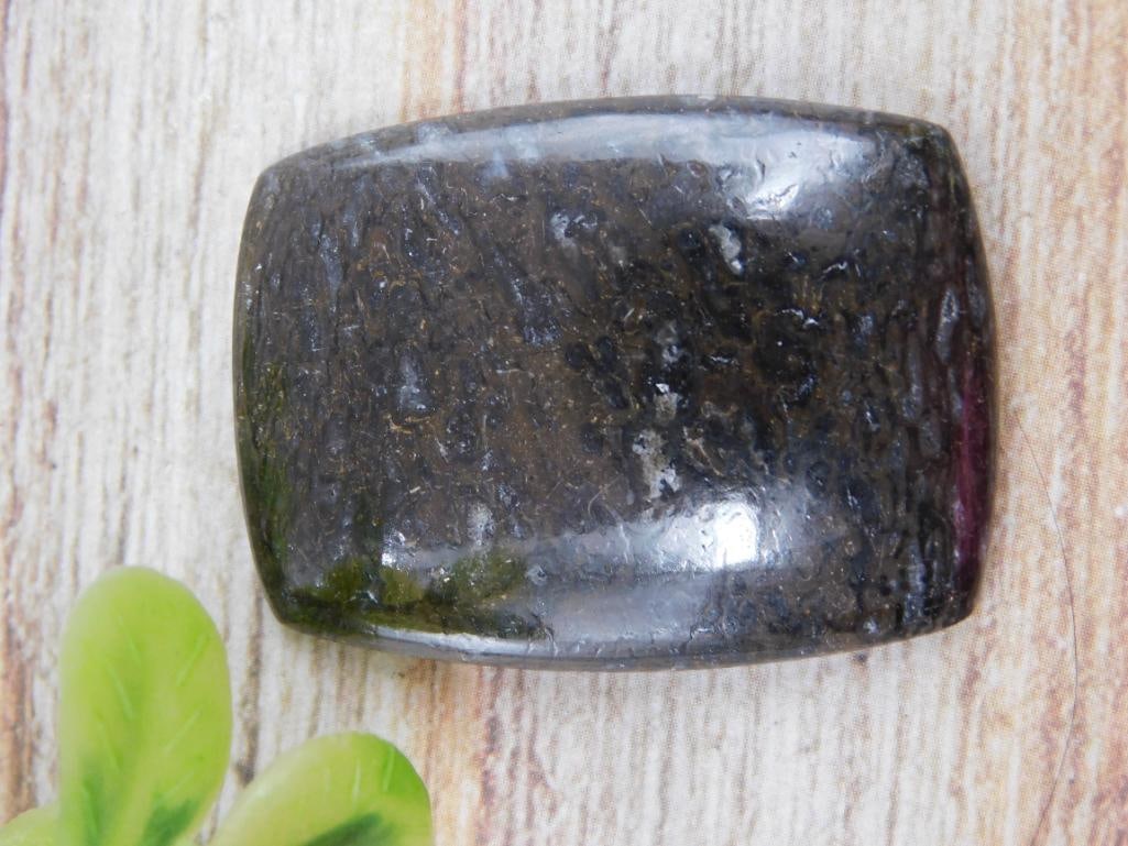 CABOCHON ROCK STONE LAPIDARY SPECIMEN - FINISHED NATURAL STONE CABOCHON FOR JEWELRY MAKING