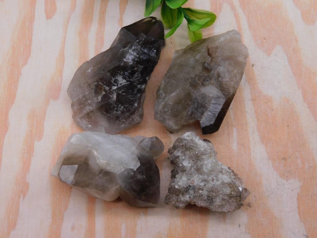 SMOKY QUARTZ ROCK STONE LAPIDARY SPECIMEN - NATURAL SMOKY QUARTZ CRYSTAL FOR JEWELRY & CABBING