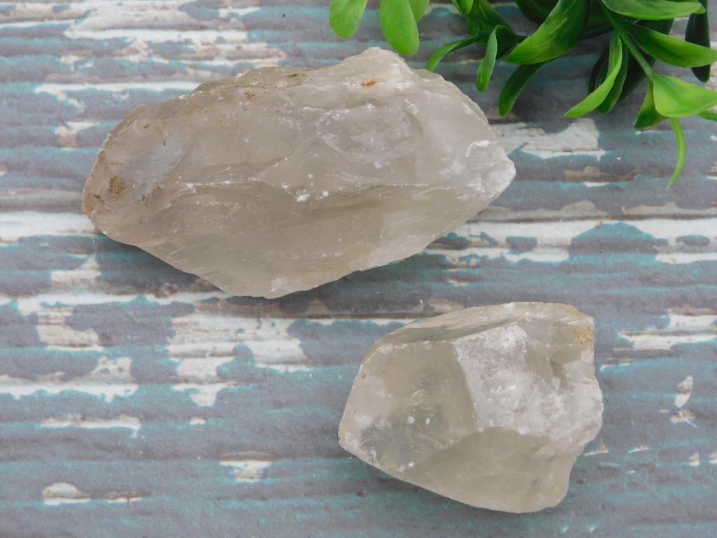 NATURAL QUARTZ ROCK STONE LAPIDARY SPECIMEN FOR ROCKHOUNDS AND MINERAL COLLECTORS (1 of 3)