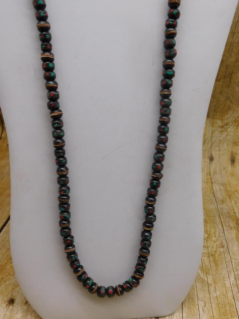 AFRICAN TRADE BEADS ROCK STONE LAPIDARY SPECIMEN - COLLECTIBLE NATURAL BEAD LOT