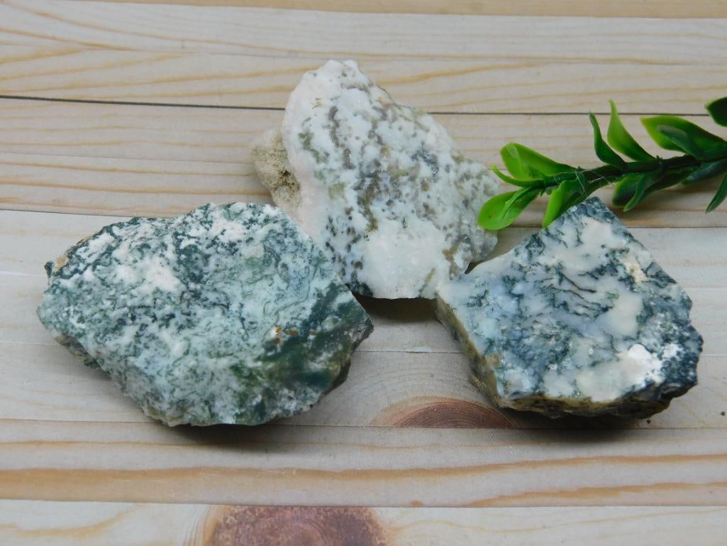 MIXED ROUGH ROCK STONE LAPIDARY SPECIMEN GROUP - RAW MATERIAL FOR LAPIDARY WORK