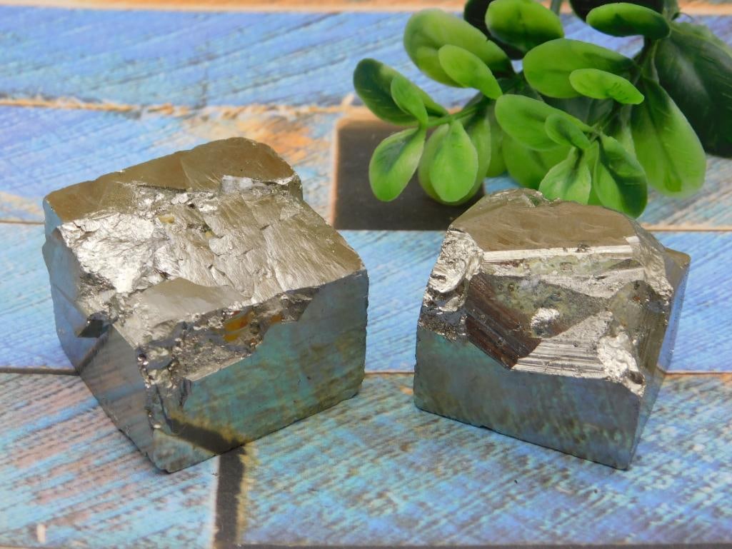 PYRITE CUBE ROCK STONE LAPIDARY SPECIMEN - ILLUSTRIOUS NATURAL SPANISH MINERAL CRYSTAL