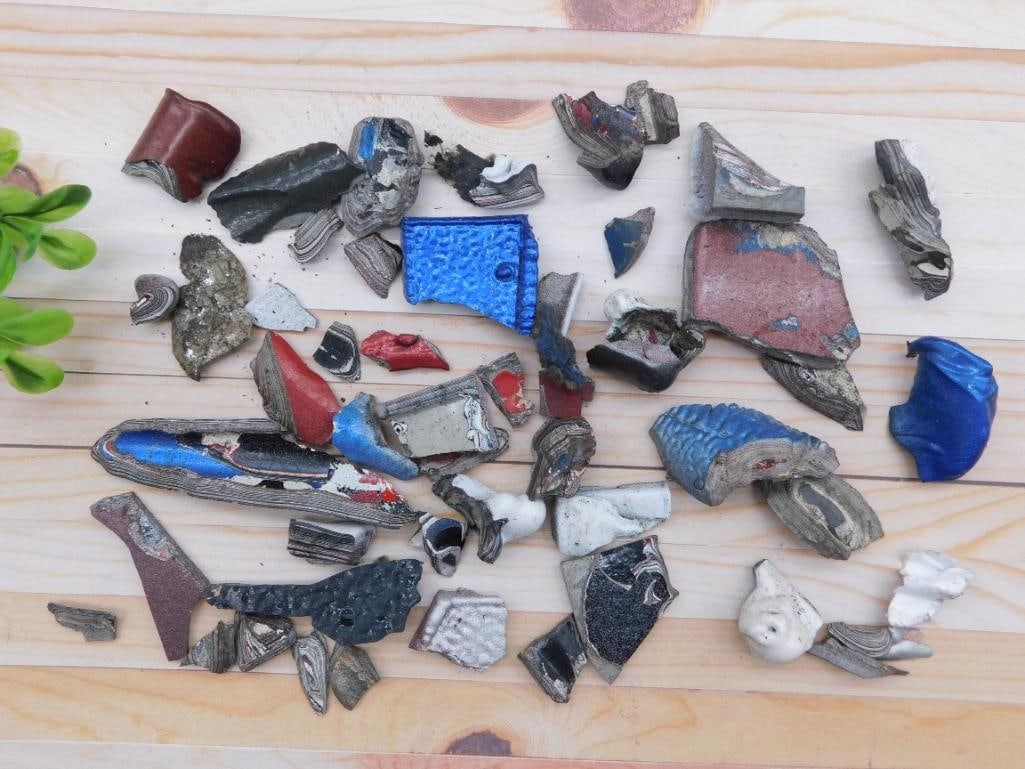 FORDITE MOTOR CITY AGATE LAPIDARY ROCK - COLORFUL DISPLAY SPECIMEN FOR ROCKHOUND COLLECTORS