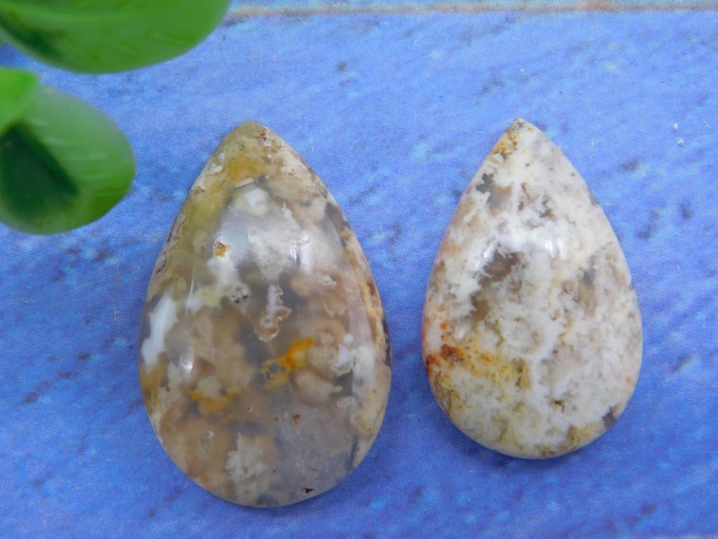 CABOCHON NATURAL STONE LAPIDARY SPECIMEN - POLISHED GEMSTONE FOR JEWELRY CRAFTING