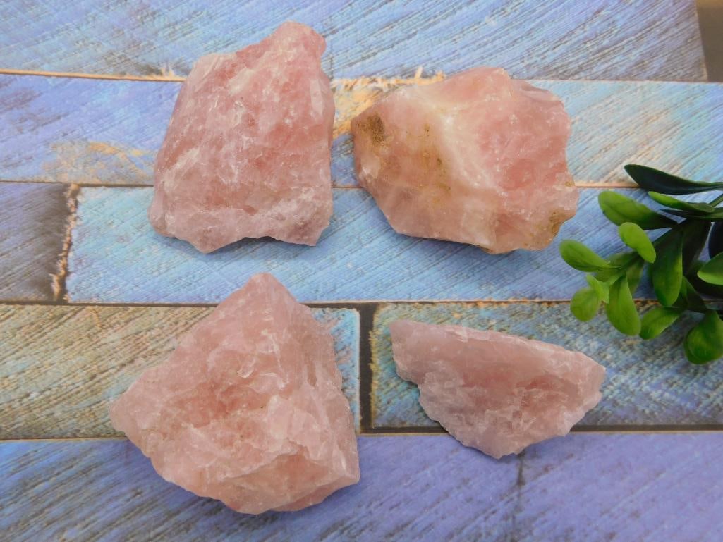ROSE QUARTZ STONE LAPIDARY SPECIMEN - NATURAL PINK COLLECTOR CRYSTAL