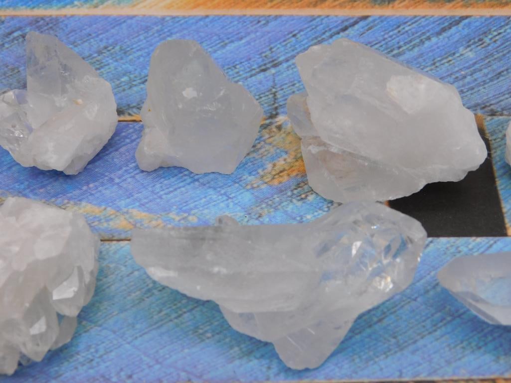 QUARTZ NATURAL STONE LAPIDARY SPECIMEN - MINERAL DISPLAY AND HEALING CRYSTAL PIECE