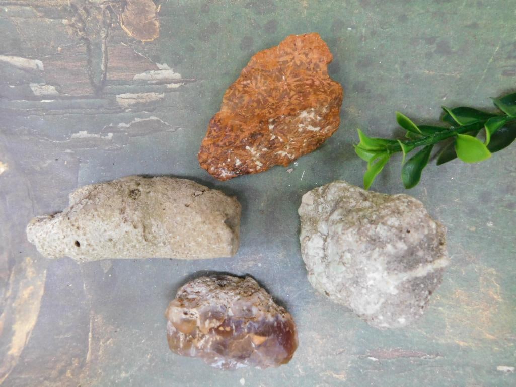 MIXED ROUGH ROCK ROCK STONE LAPIDARY SPECIMEN FOR JEWELRY MAKING SUPPLY (1 of 2)