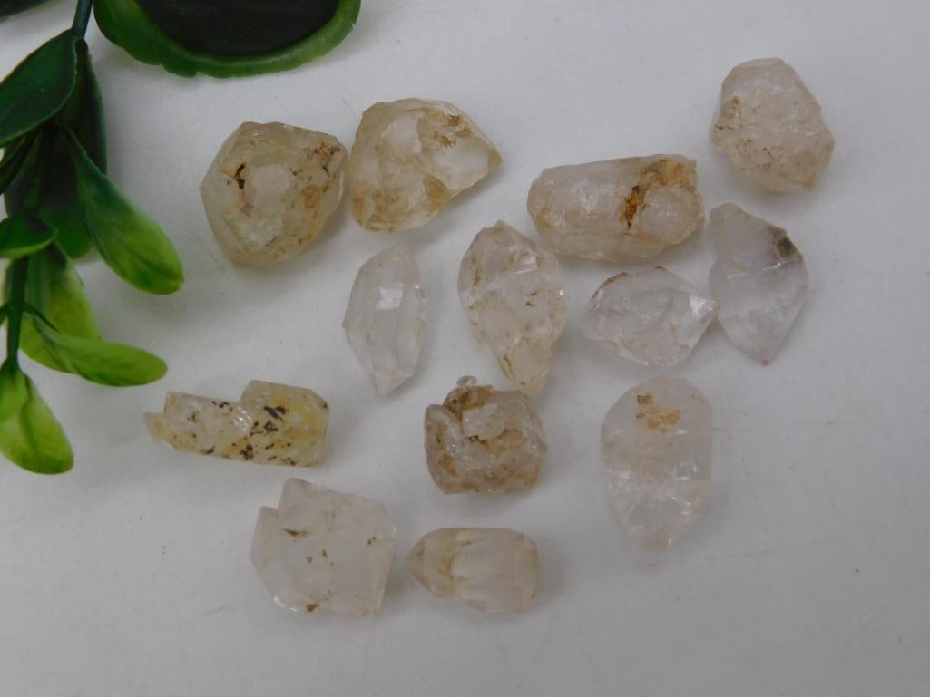 HERKIMER DIAMOND ROCK STONE LAPIDARY SPECIMEN NATURAL MINERAL FOR JEWELRY MAKING (1 of 1)