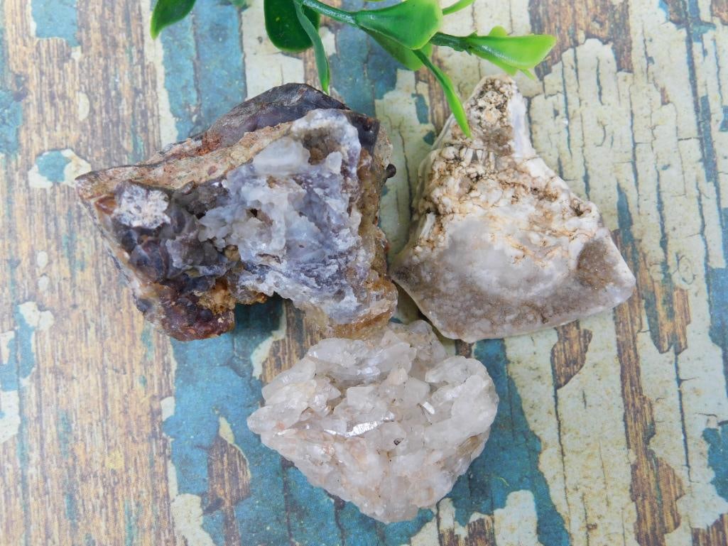 MIXED ROUGH ROCK STONE LAPIDARY SPECIMEN COLLECTOR GRADE CABBING TUMBLING ROUGH (1 of 2)
