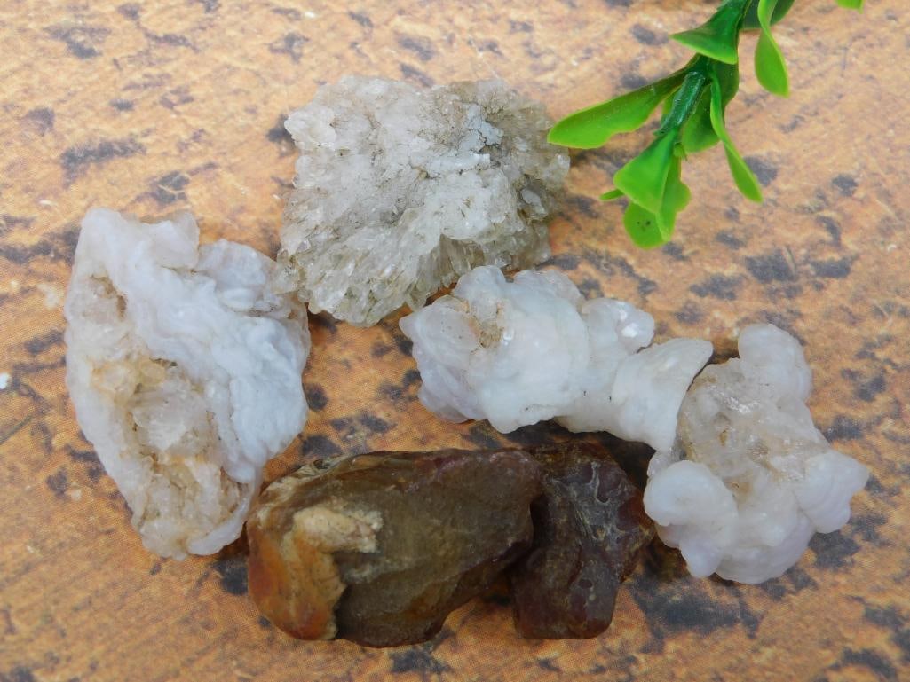 MIXED ROUGH ROCK STONE LAPIDARY SPECIMEN ASSORTED COLLECTOR CABBING SLAB ROUGH (1 of 2)