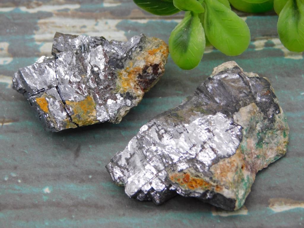GALENA ROCK STONE LAPIDARY SPECIMEN NATURAL METALLIC MINERAL COLLECTOR (1 of 2)