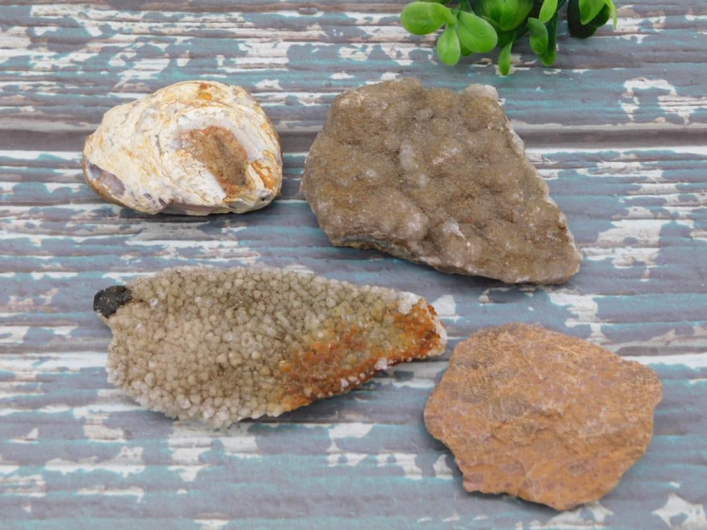 MIXED ROUGH ROCK STONE LAPIDARY SPECIMEN ASSORTED NATURAL MINERAL DISPLAY ROUGH: This mixed lot of rough, uncut rock offers a variety of natural material perfect for lapidary work, cabbing, or tumbling. Rockhounds and hobbyist cutters will appreciate the chance to work with genuin