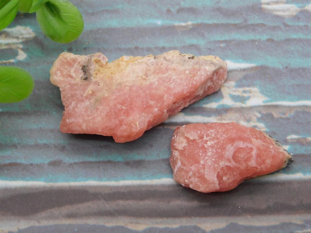 RHODOCHROSITE ROCK STONE LAPIDARY SPECIMEN - NATURAL PINK BANDED MINERAL FOR COLLECTORS