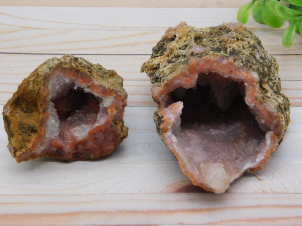 CAVE GEODE ROCK STONE LAPIDARY SPECIMEN - 2