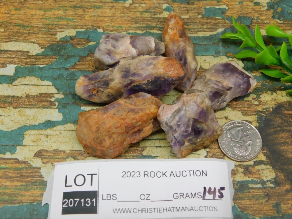 AMETHYST ROCK STONE LAPIDARY SPECIMEN - 3