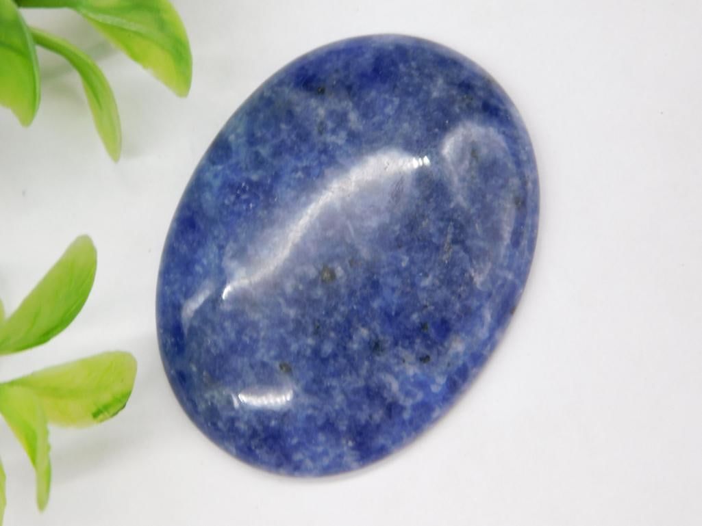 Sodalite Cabochon Rock Stone Lapidary Specimen: Sodalite Cabochon Rock Stone Lapidary Specimen