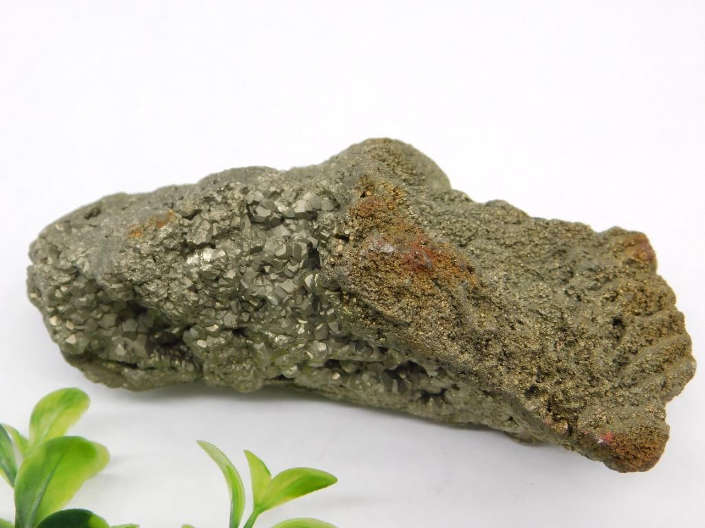 Pyrite Sample With Crystalline Formation Rock Stone Lapidary Specimen (1 of 2)