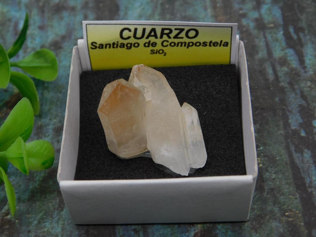 Quartz Mineral Specimen from Santiago de Compostela ROCK STONE LAPIDARY SPECIMEN (1 of 2)
