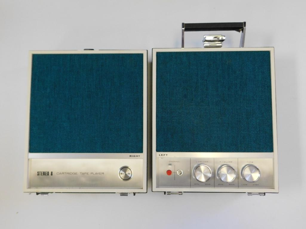 STEREO 8 TRACK CARTRIDGE TAPE PLAYER BELAIR VINTAGE ELECTRONIC (1 of 7)