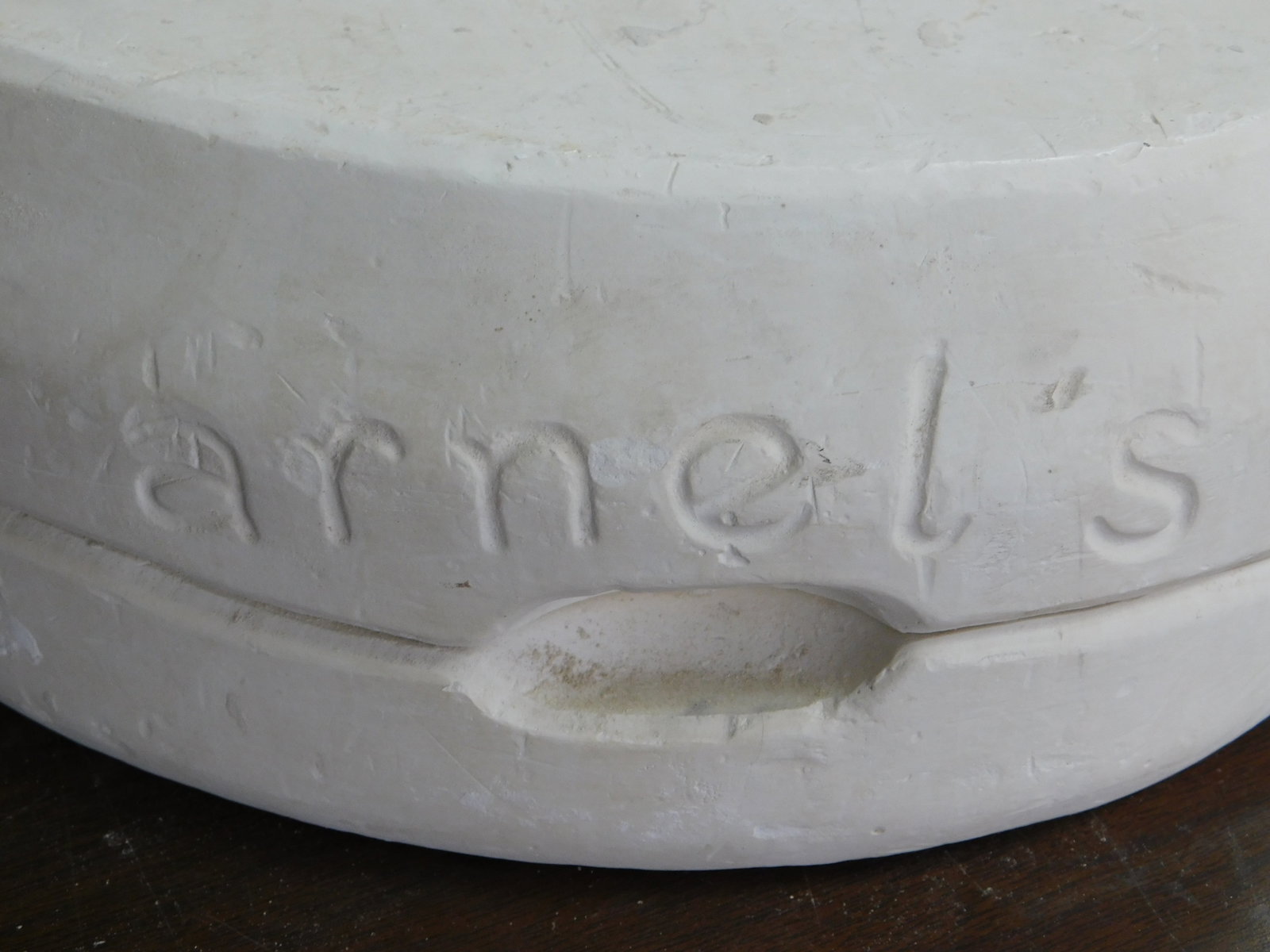 Pottery — Arnel's Circular Plate Lid Plaster Ceramic Casting Mold Model 759 - 2