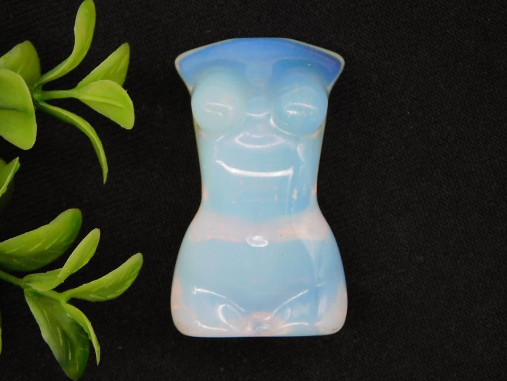 Opalite Carved Crystal Figurine - 2