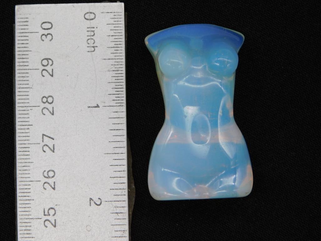Opalite Carved Crystal Figurine - 3