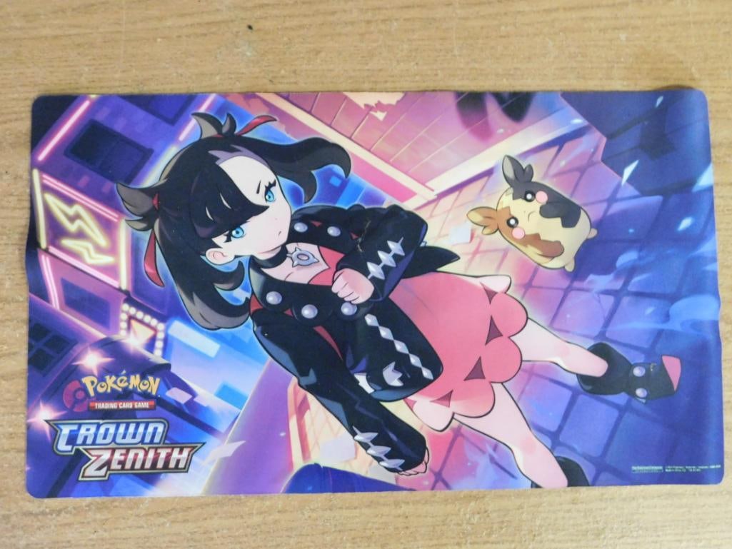 Pokemon TCG Crown Zenith Playmat, Character Art Design (1 of 2)