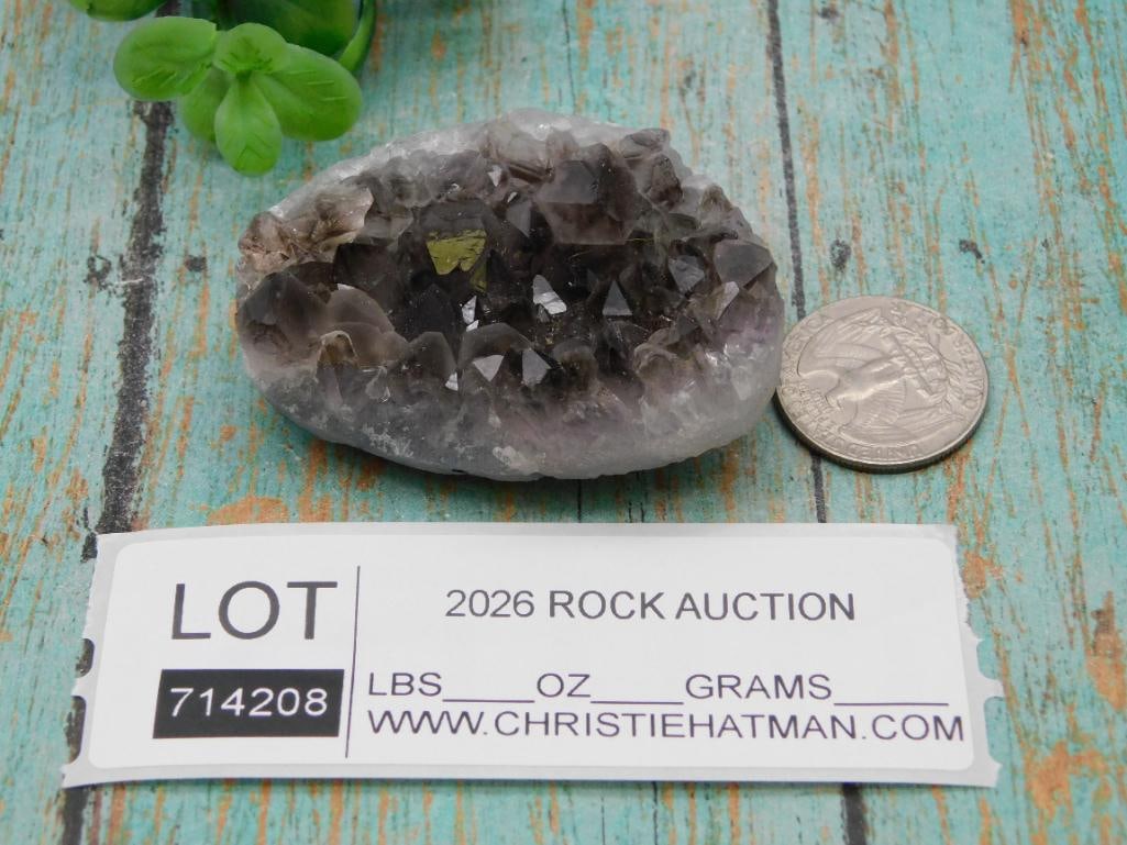 Amethyst Crystal Geode Cluster - 2