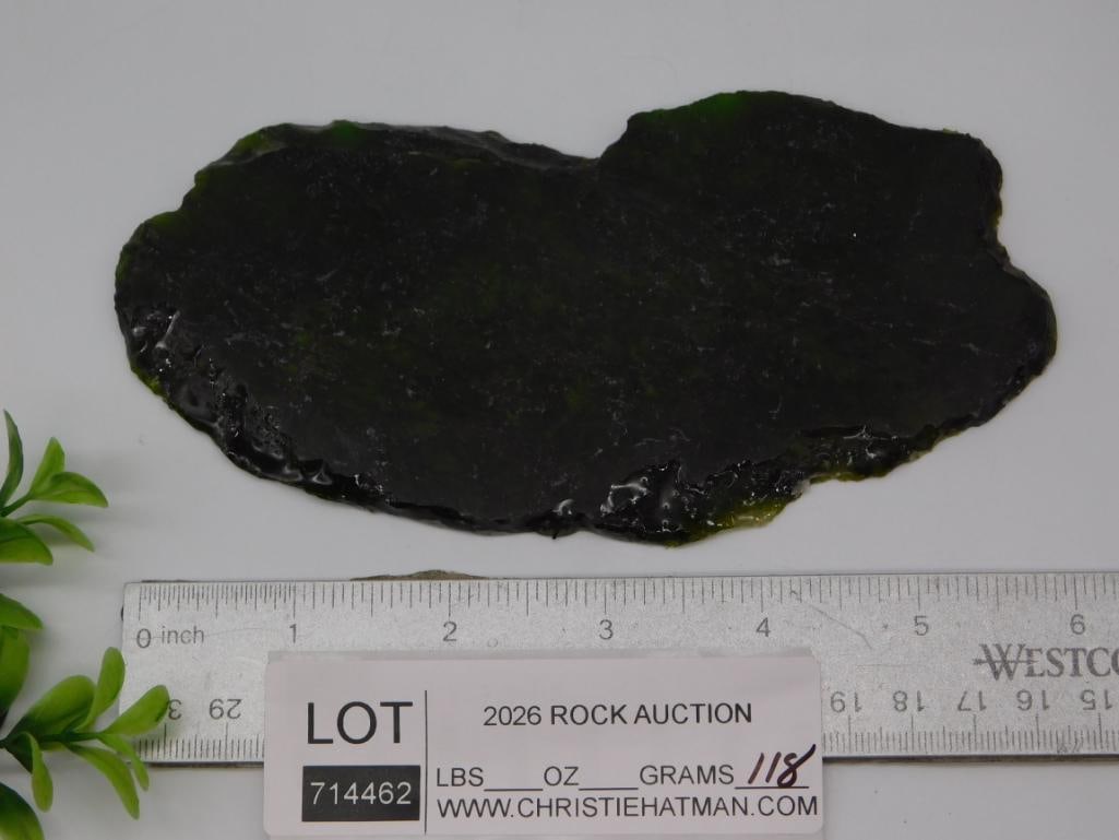 Polished GREEN OPAL Slab - 2