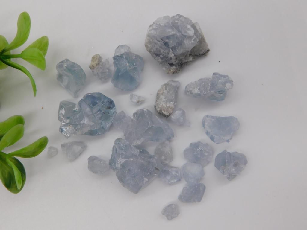 Celestite Crystal Cluster Lot (1 of 2)