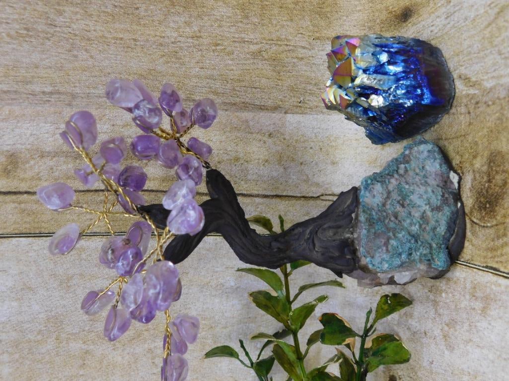 MIXED LOT ROCK STONE LAPIDARY SPECIMEN: MIXED LOT ROCK STONE LAPIDARY SPECIMEN
