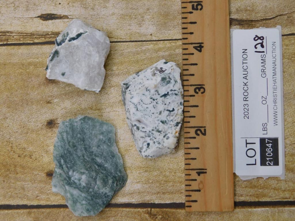 TREE AGATE ROCK STONE LAPIDARY SPECIMEN - 2