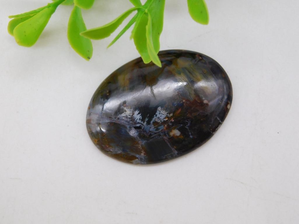 PIETERSITE CABOCHON ROCK STONE LAPIDARY SPECIMEN (1 of 2)