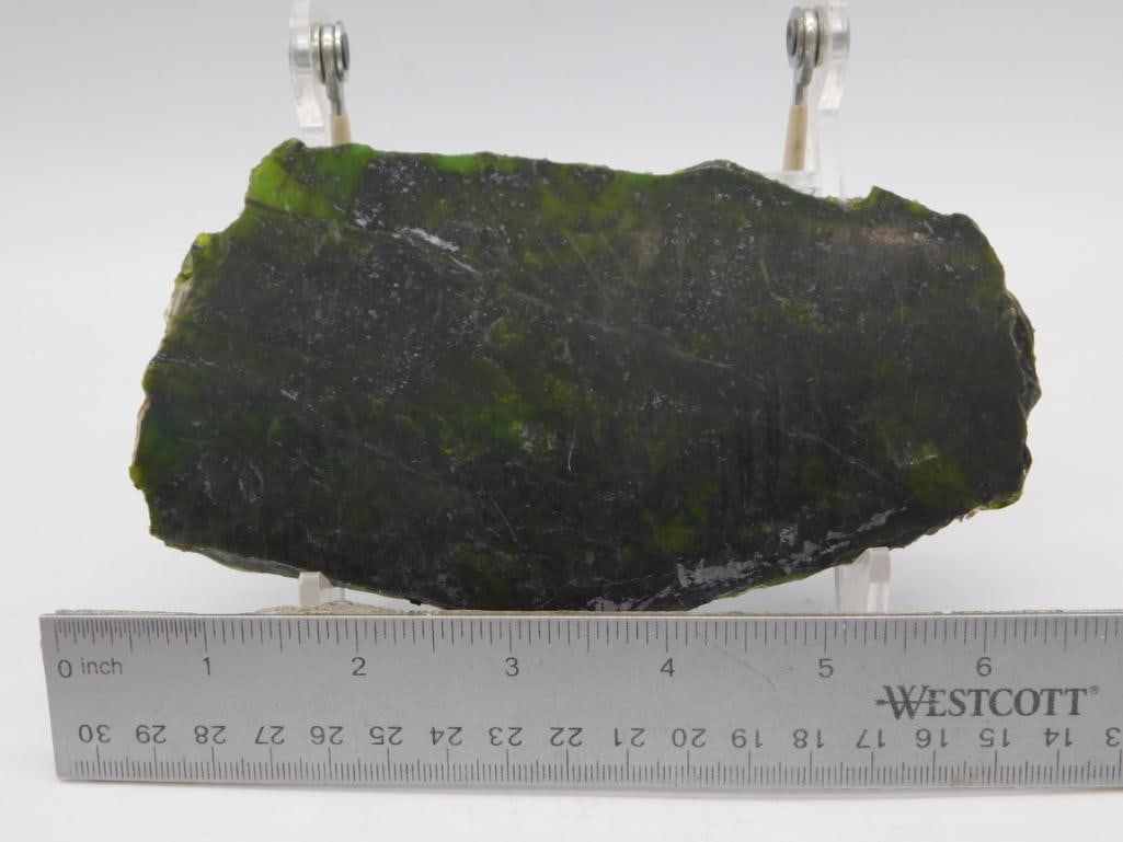 Rough Green GREEN OPAL Jade Slab - 2
