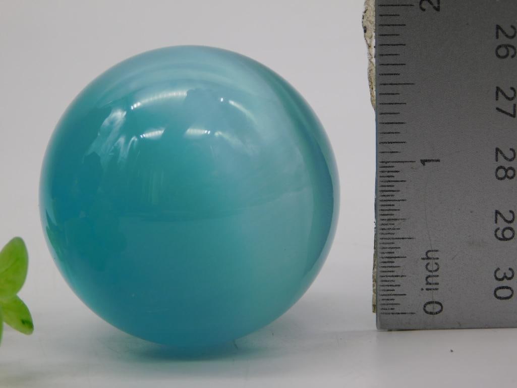 Blue Agate Sphere - 2