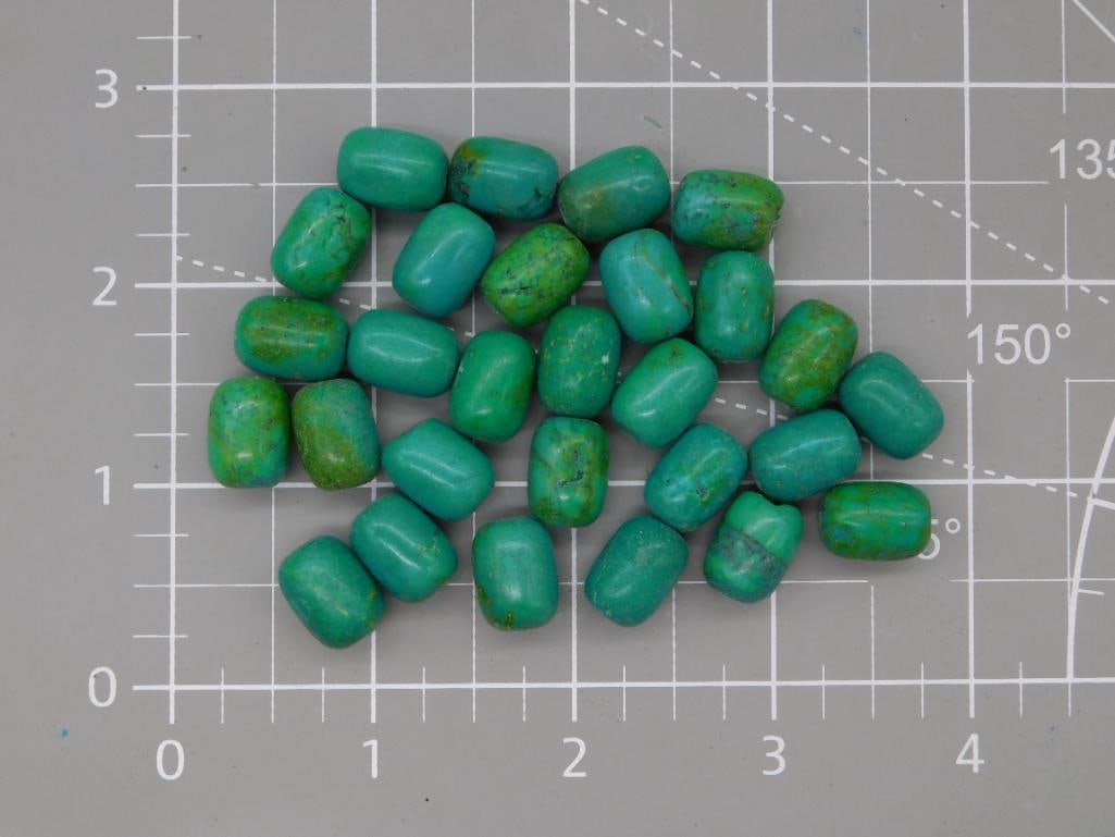 Tumbled Amazonite Nugget Lot - 2