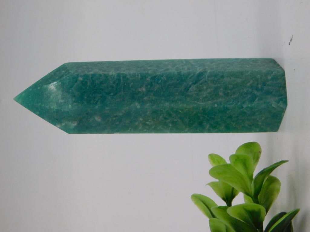 Amazonite Crystal Point Tower (1 of 2)