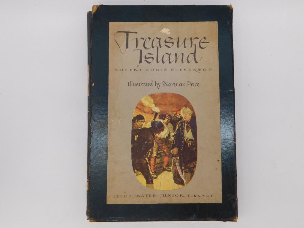 Book: Treasure Island Illustrated Junior Library Edition (Two Volumes) (1 of 5)